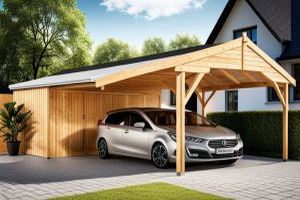 Stellplatz für das Auto - welche Vorteile bieten Garagen und Carports? - Bild: BauKI