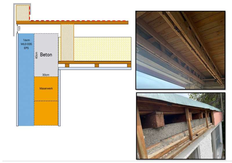 BAU.DE / BAU-Forum: 1. Bild zu Frage "Kaltdachsanierung - Flachdach dämmen" im BAU-Forum "Dach"