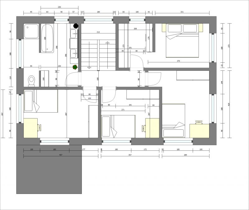 BAU.DE / BAU-Forum: 3. Bild zu Frage "Unabhängige Meinung Einfamilienhaus ca. 140 m²" im BAU-Forum "Grundriss-Diskussionen"