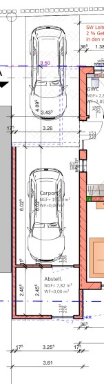 BAU.DE / BAU-Forum: 1. Bild zu Frage "Baugenehmigung Carport mit angeschlossenem Abstellraum" im BAU-Forum "Bauplanung / Baugenehmigung"