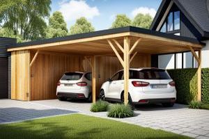 Stellplatz für das Auto - welche Vorteile bieten Garagen und Carports? - Bild: BauKI / BAU.DE