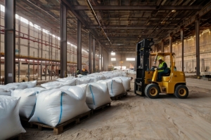 Transportstark und belastbar: Effiziente Sch&uuml;ttgutbeh&auml;lter in Form von Big&nbsp;Bags f&uuml;r jeden Bedarf - Bild: BauKI / BAU.DE