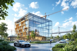 Leichtbauweise in der Metallkonstruktion: Nachhaltige L&ouml;sungen f&uuml;r moderne Bauvorhaben - Bild: BauKI / BAU.DE