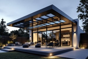 Langlebig, stilvoll, wetterfest: Wie du deine Terrasse optimal überdachst - Bild: BauKI / BAU.DE Langlebig, stilvoll, wetterfest: Wie du deine Terrasse optimal überdachst - Bild: BauKI / BAU.DE