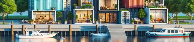Kreative Container-Wohnlösungen: Innovative Architektur mit Containern, Seecontainern, Frachtcontainern