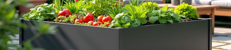 Hochbeet aus Metall: Vorteile und Tipps für moderne Gärten